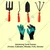 Gardening Tools Combo of Trowel, Cultivator, Weeder, Fork, Gloves (5 Kits)